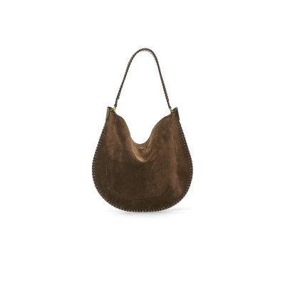 OSKAN HOBO SOFT SUEDE CALFSKIN LEATHER BAG PP0200FBB2C06M50BZ (42*36*6cm)